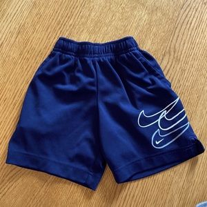 Nike Toddler shorts - navy blue size 4T. EUC!